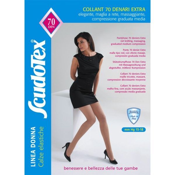Collant 70 Denari Extra Nero Calze Specialisti in