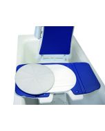 Slitta e disco girevole per accesso e rotazione