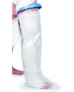 Protezione gamba per bagno e doccia