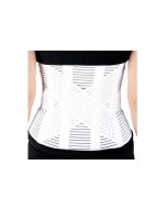 Omnicross: Corsetto lombare con tiranti posteriori incrociati e stecche flessibili