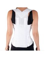 Omniflex Alto: Corsetto lombare con spallacci e stecche modellabili