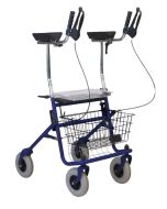 Deambulatore rollator con appoggi antibrachiali