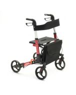 Rollator pieghevole in alluminio verniciato