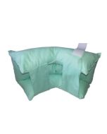 Tallone e caviglia in fibra cava siliconata