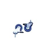 Ruota in gomma con freno per DE2 e DE1