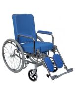 Sedia comoda con schienale reclinabile da autospinta