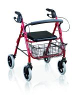 Deambulatore rollator 4 ruote da passeggio