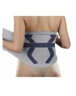 Fascia toracica con bretelle h cm 27