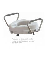 Sedile rialzato morbido per wc