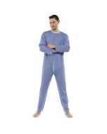 Pigiama sanitario per degenti a due cerniere