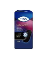 Tena Silhouette Noir Mini Assorbente Nero Incontinenza Leggera 18 Pezzi