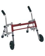 Deambulatore per bambini pieghevole con 2 pulsanti