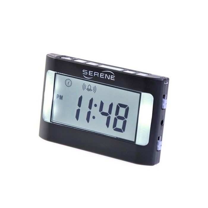 Sveglia digitale con allarme sonoro/vibrazione e luce incorporata | Sveglie  e orologi | Sanort.com Specialisti in ausili per disabili e anziani,  articoli ortopedici e sanitari. Semplicità nella scelta, sicurezza  nell'acquisto, assistenza pre