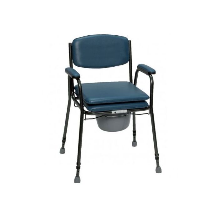 Sedia comoda con gambe ad altezza regolabile senza ruote - Sedie da comodo  - Sanort Specialisti in ausili per disabili e anziani, articoli ortopedici  e sanitari. Semplicità nella scelta, sicurezza nell'acquisto, assistenza