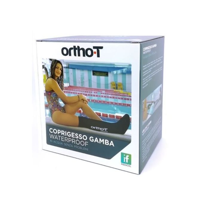 Coprigesso Gamba Impermeabile Nero OrthoT Accessori bagno